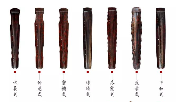 衢州市十四种常见古琴样式（图集）